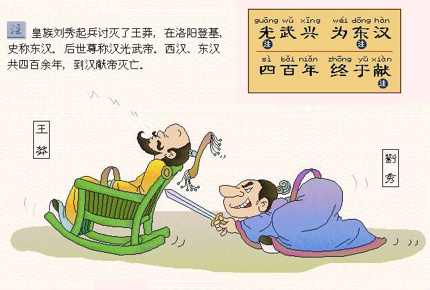 光武兴，为东汉。四百年，终於献。